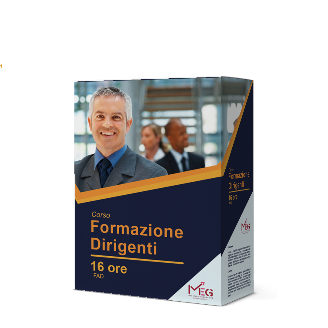 FORMAZIONE DIRIGENTI 16ore FAD