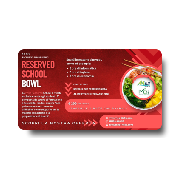 Reserved School Bowl